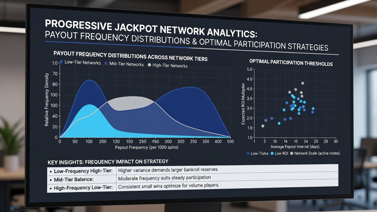 Data visualisatie van jackpot frequenties