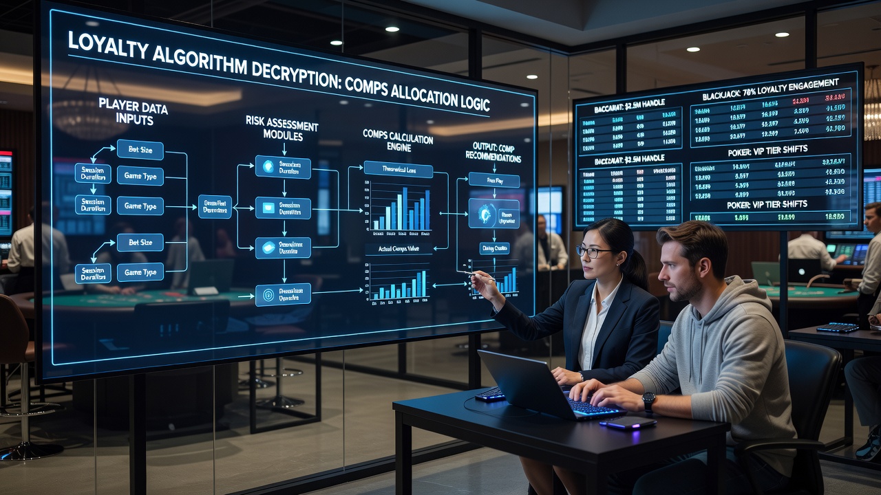 Overzicht van casino tafelspelen met focus op speler tracking systemen en data analyse in drukke omgevingen