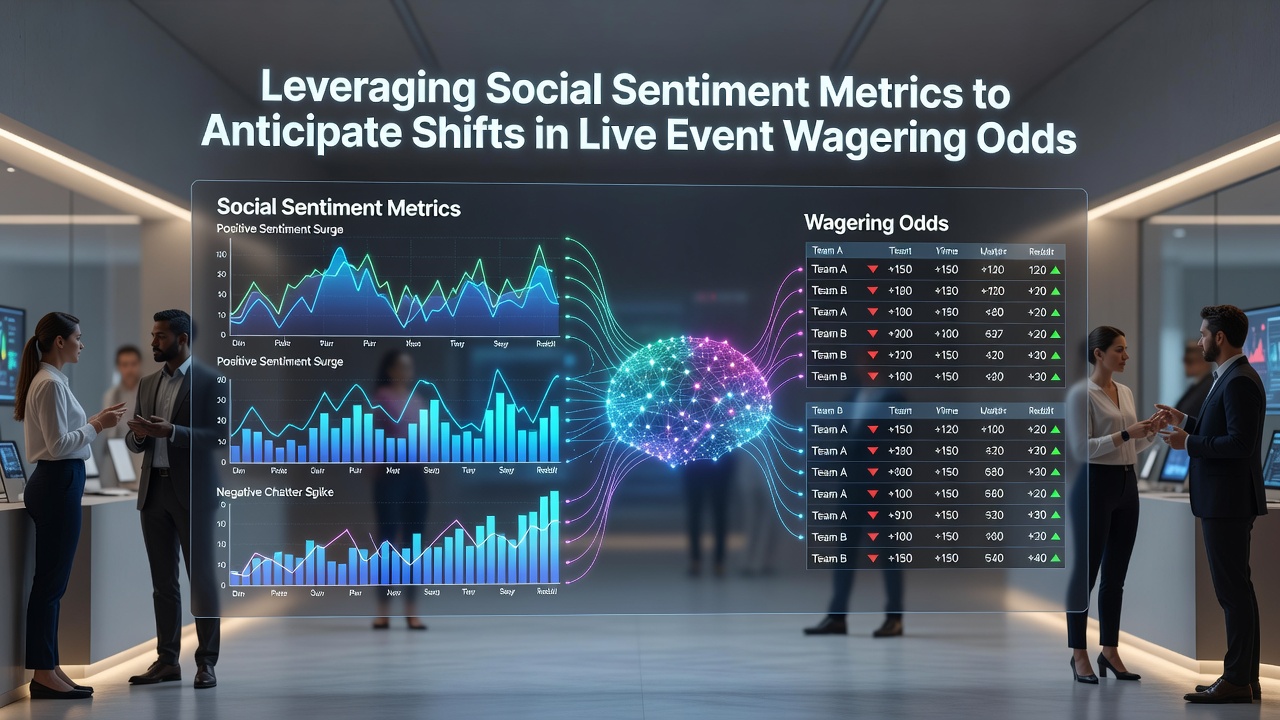 Analyse van sociale media sentiment en realtime odds aanpassingen tijdens live sportevenementen