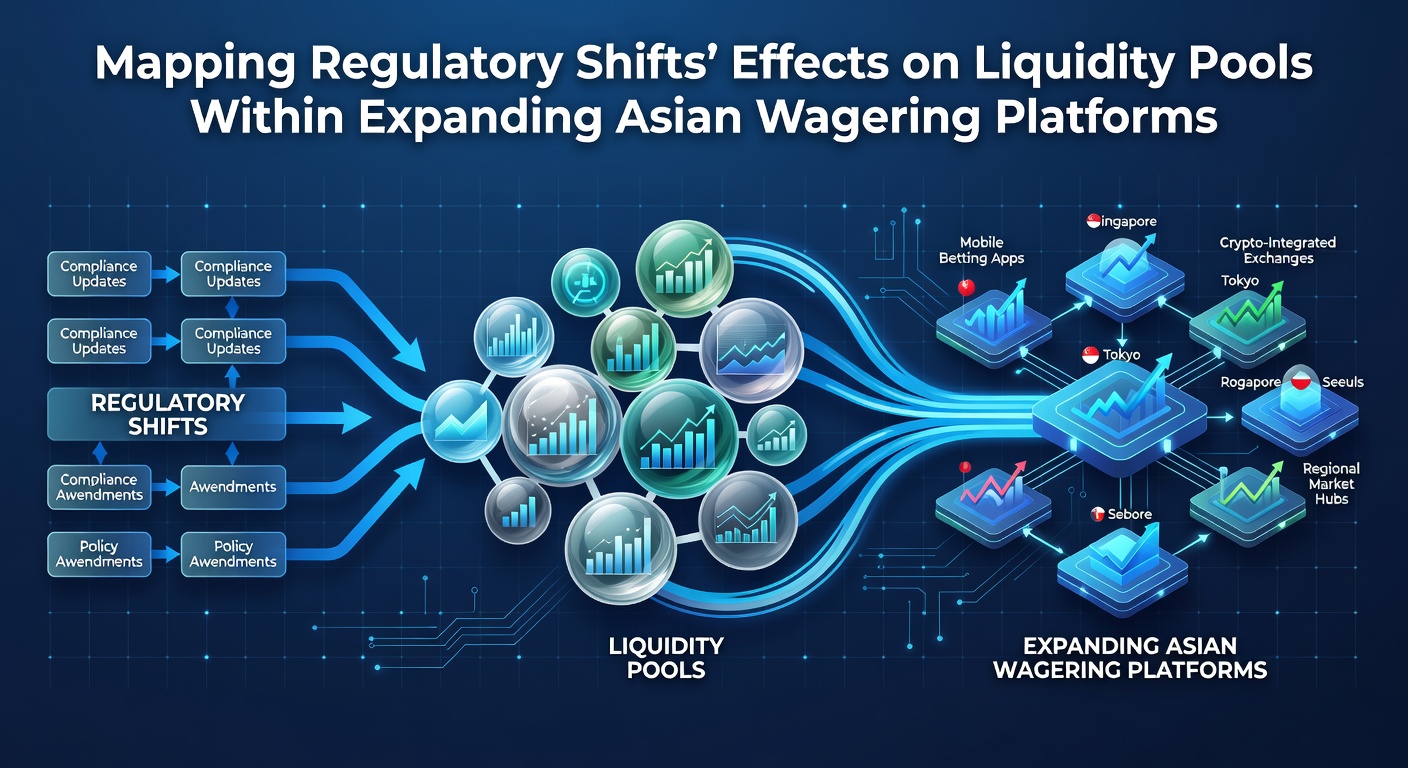 Overzicht van Aziatische weddenschapsplatforms met focus op regulatoire veranderingen en liquiditeitspools