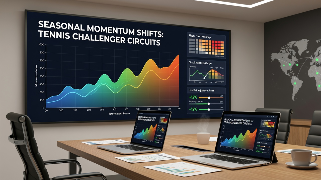 Live betting aanpassingen op basis van seizoensdata in challenger tennis