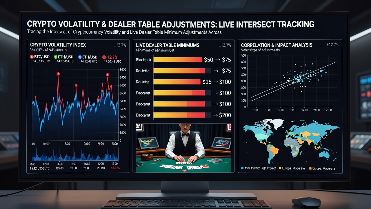 Overzicht van live dealer tafels met aangepaste minimuminzetten op verschillende digitale platforms